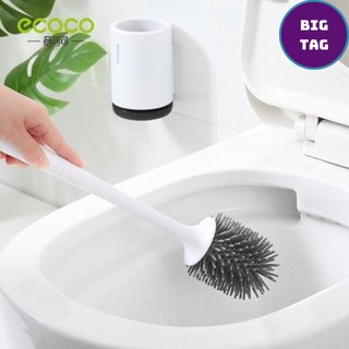 Dụng cụ cọ nhà vệ sinh ecoco cao cấp, cây cọ nhà vệ sinh silicon e1803