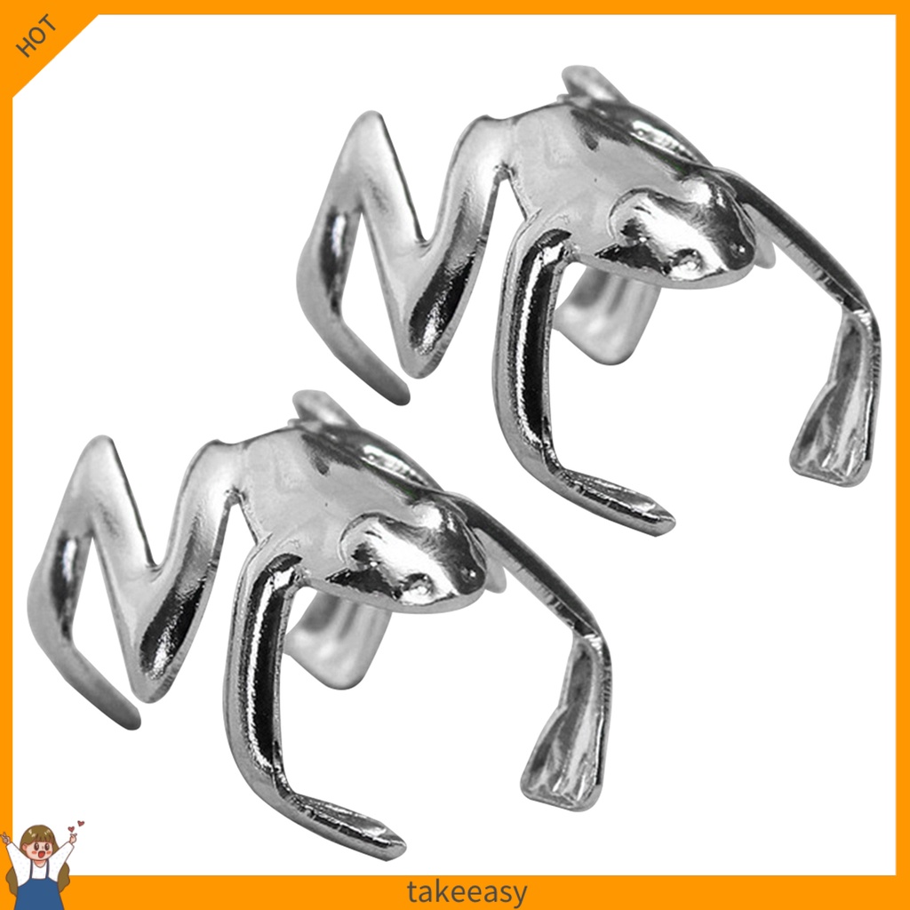 Khuyên tai kẹp vành hình chú ếch thiết kế độc đáo thời trang