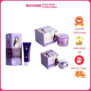 Kem ngừa mụn dưỡng trắng da ngừa vết thâm do mụn để lại OLY HT - Hàng chính hãng Long Phụng Khang