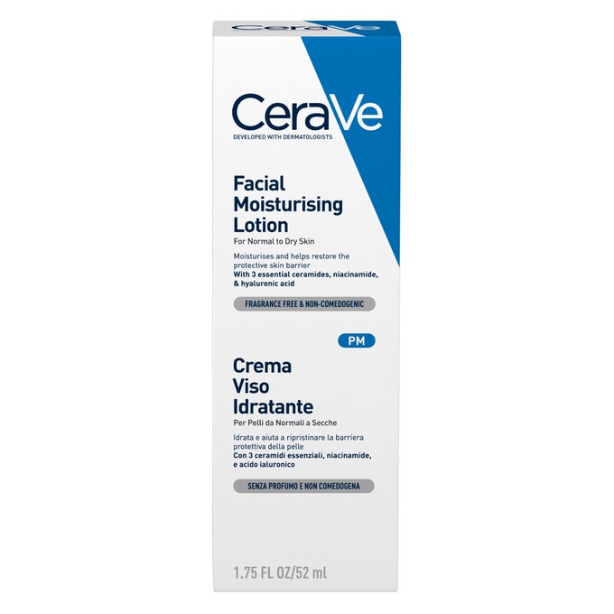 CeraVe - Sữa Dưỡng Ẩm Chuyên Biệt Ban Ngày/Ban Đêm Dành Cho Da Mặt CeraVe Facial Moisturising Lotion AM/PM 52Ml