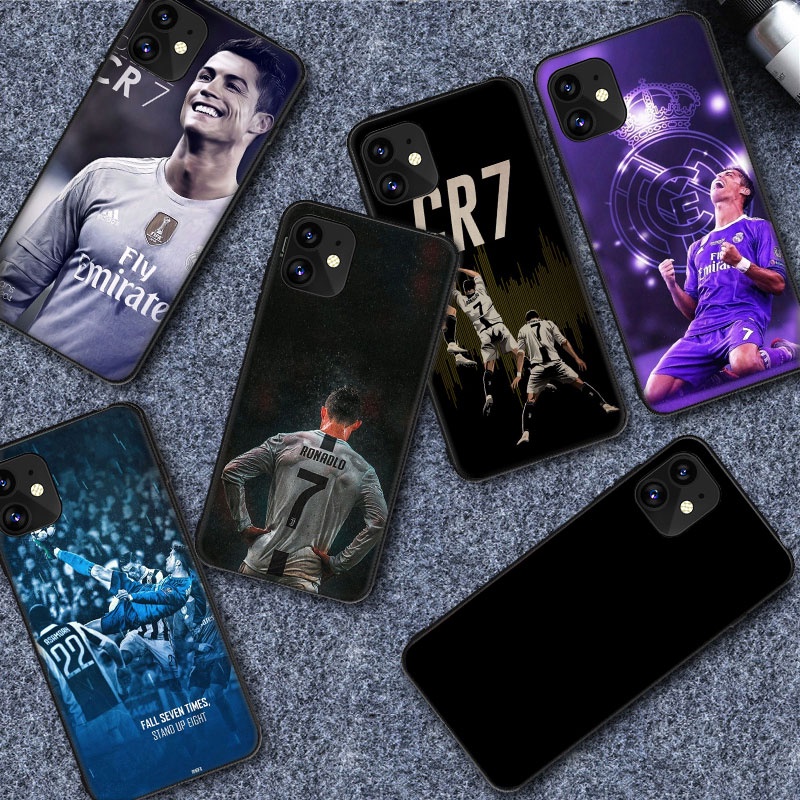 Ốp ĐiệN ThoạI HọA TiếT CRISTIANO RONALDO Cho iPhone 14 Pro 11 XR XS 6 6S 7 / 8 / SE 2020 Plus A1 Cr7