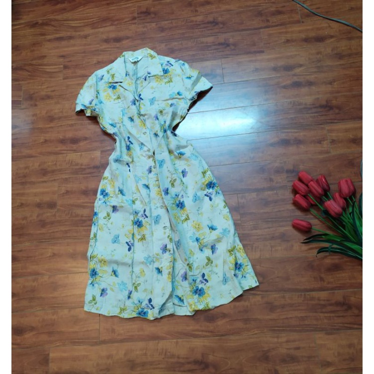 ĐẦM SƠ MI HOA NHẬT