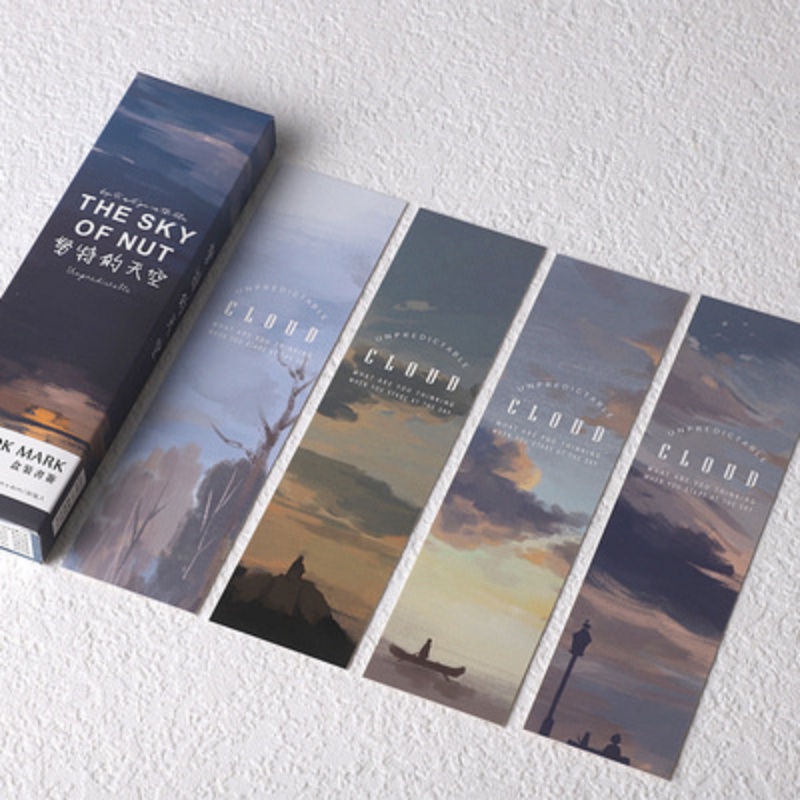 Hộp 30 Bookmark Hình Mèo Một Ngày