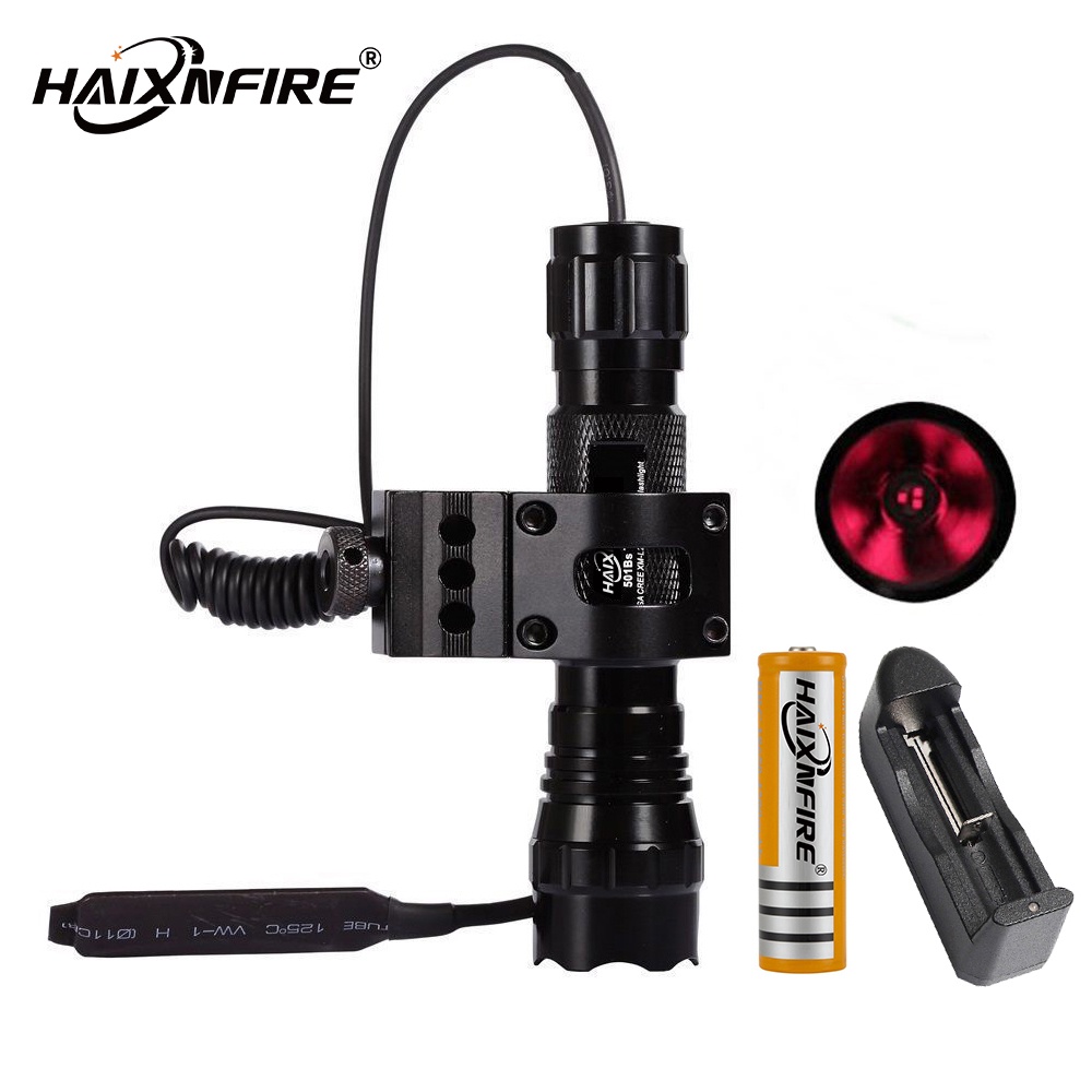 Đèn Pin Hồng Ngoại 501B 5W IR 850nm Dùng Đi Săn Ban Đêm