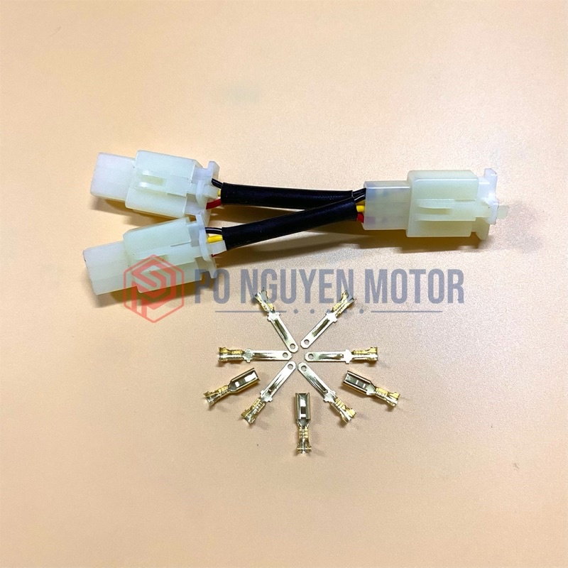 Bộ giắc cos cho trợ sáng bi cầu mini hoặc L4x