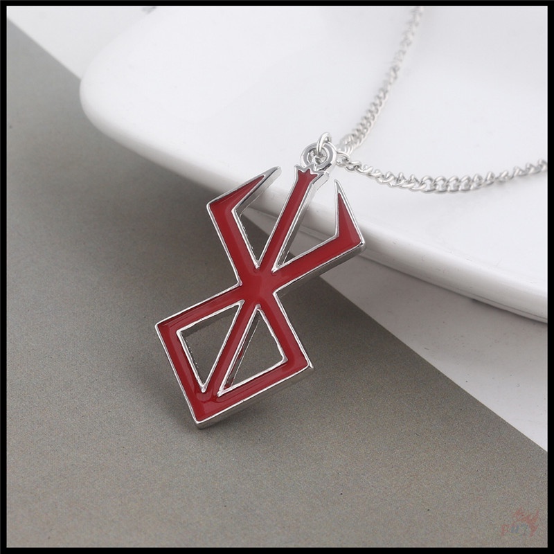 ✪ Móc Khóa / Vòng Cổ Berserk ✪ 1 Mặt Dây Chuyền Hợp Kim Hình Anime