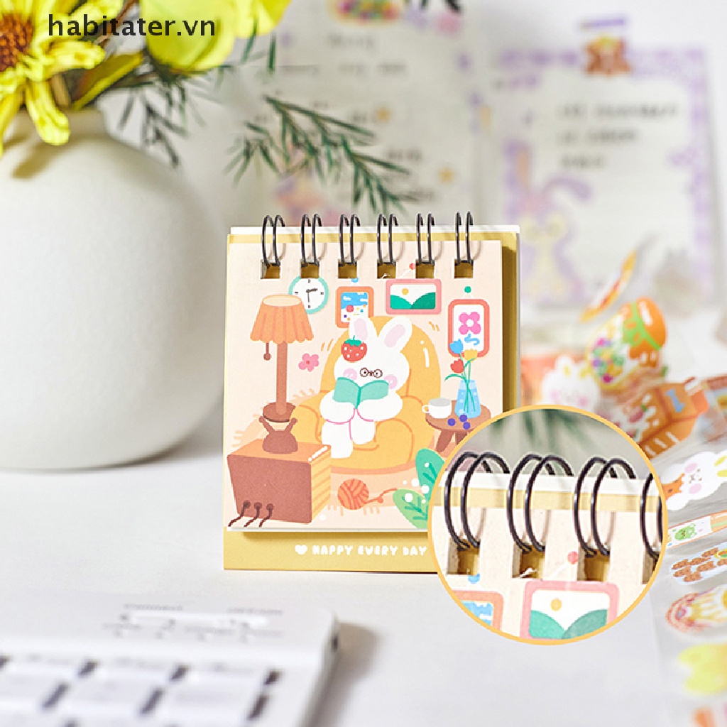 Lịch Để Bàn Năm 2023 In Họa Tiết Thỏ Dễ Thương Dùng Trang Trí Sự Kiện
