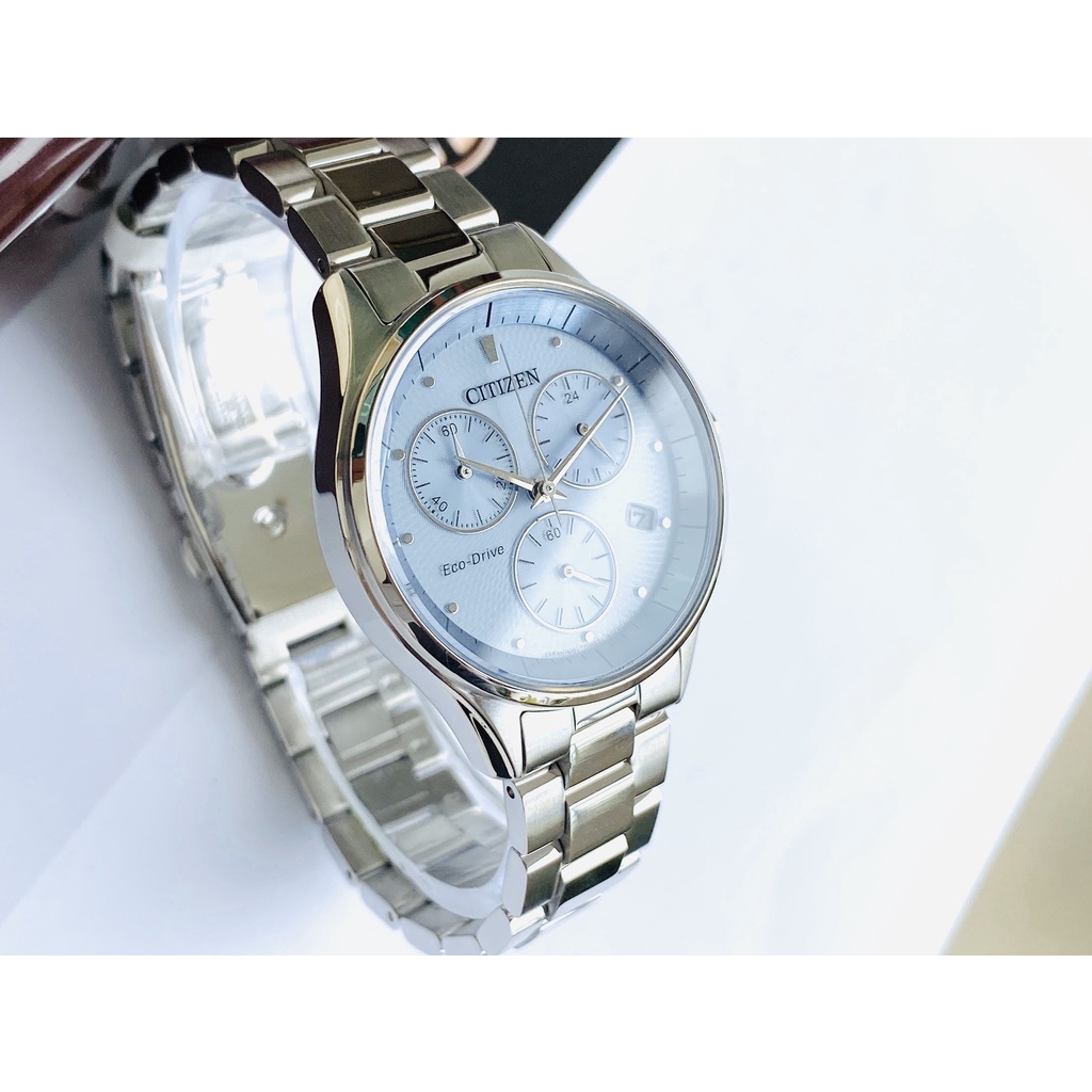 Đồng Hồ Nữ CITIZEN Eco-drive FB1440-57L Chính Hãng Tặng Dây Da Cao Cấp