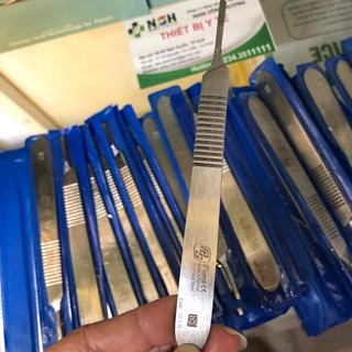 Cán dao mổ y tế số 3 hàng pakistan thép không gỉ