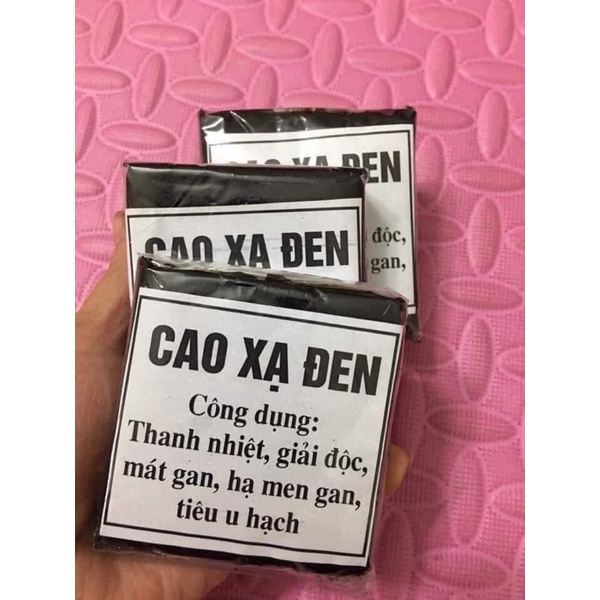 Sỉ tận gốc Cao xạ đen miếng 100gr