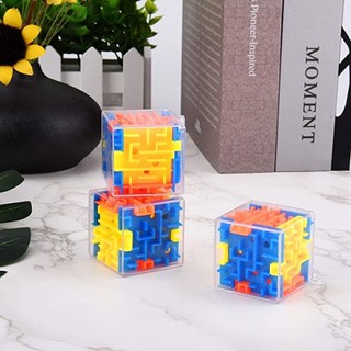 Đồ Chơi Fidget Cube 3D Mini Giúp Giảm Căng Thẳng Cho Bé