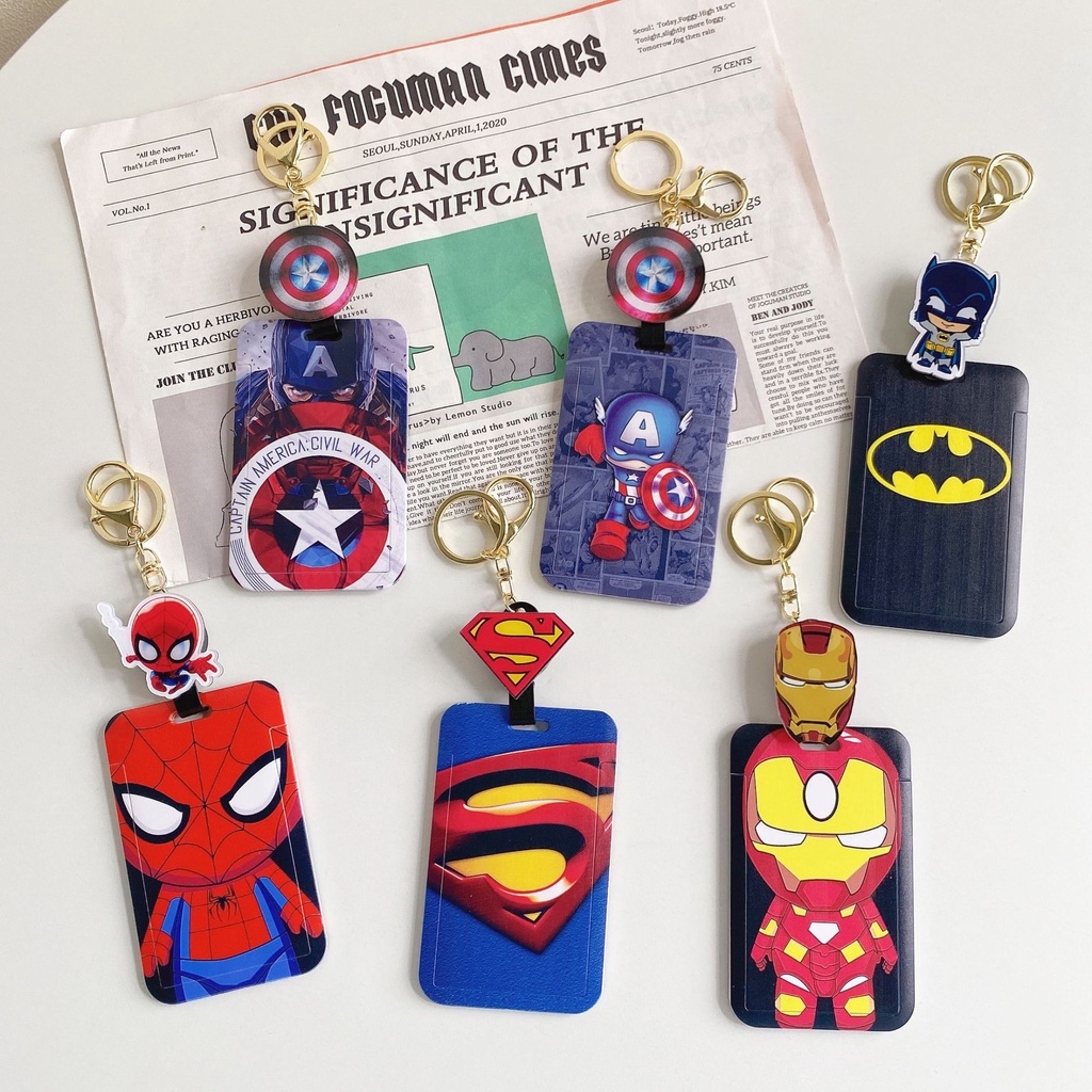 BST Marvel đựng thẻ từ thang máy, thẻ học sinh, sinh viên