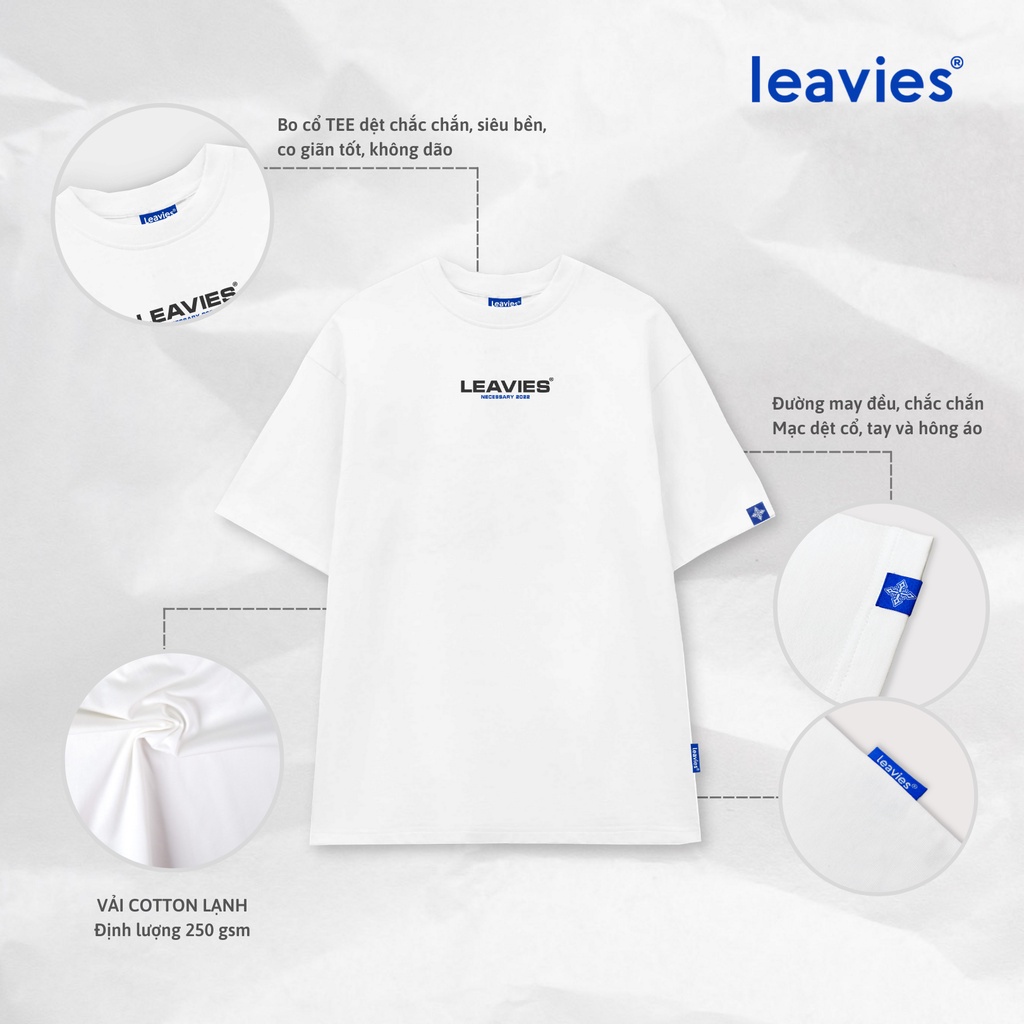 Áo thun local brand LEAVIES® Basic Tee 05 dark green - unisex form rộng