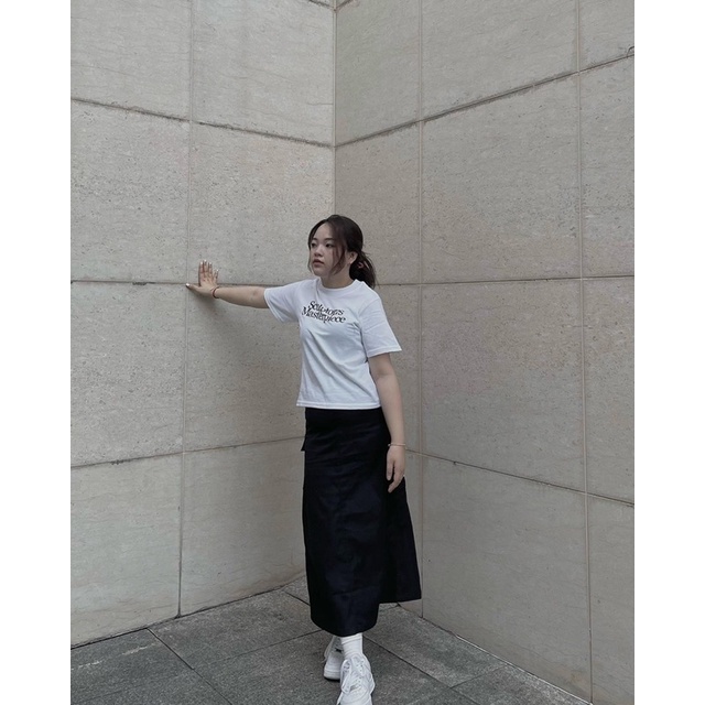 | 𝐒𝐜𝐮𝐥 𝐓𝐞𝐞 𝐁𝐚𝐁𝐲 | Áo boxy baby.