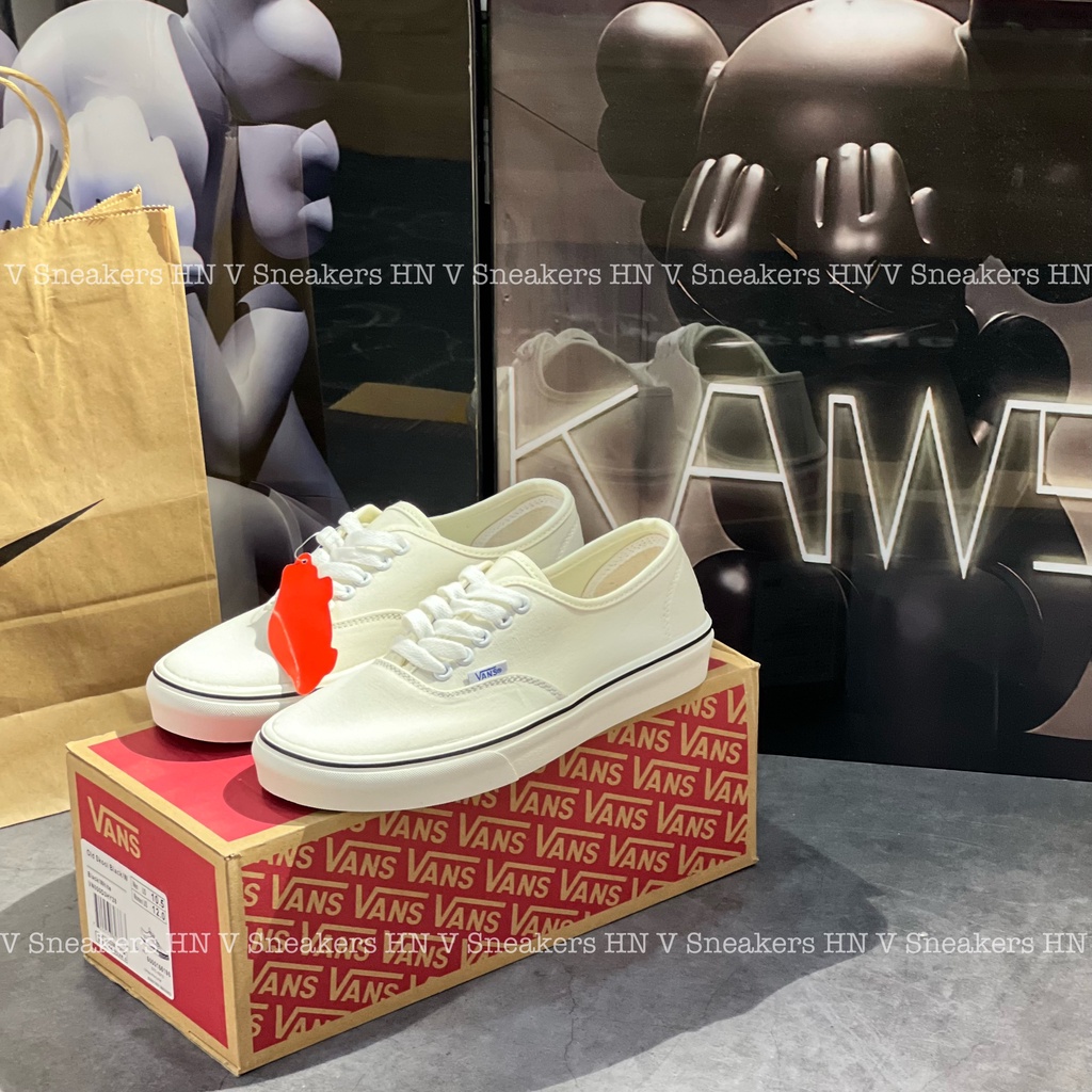 Giày Sneaker Vans Classic Beige|Vans Classic Màu Trắng Kem Đế Đúc Cao Cấp Nam Nữ Hàng Trung