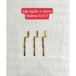 Cáp nguon + volum realme 7i/C17