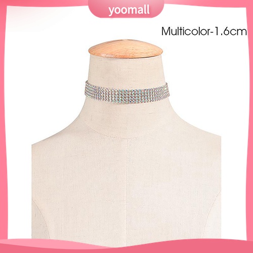 Vòng Cổ Choker Đính Đá Sang Trọng Thời Trang Cho Nữ