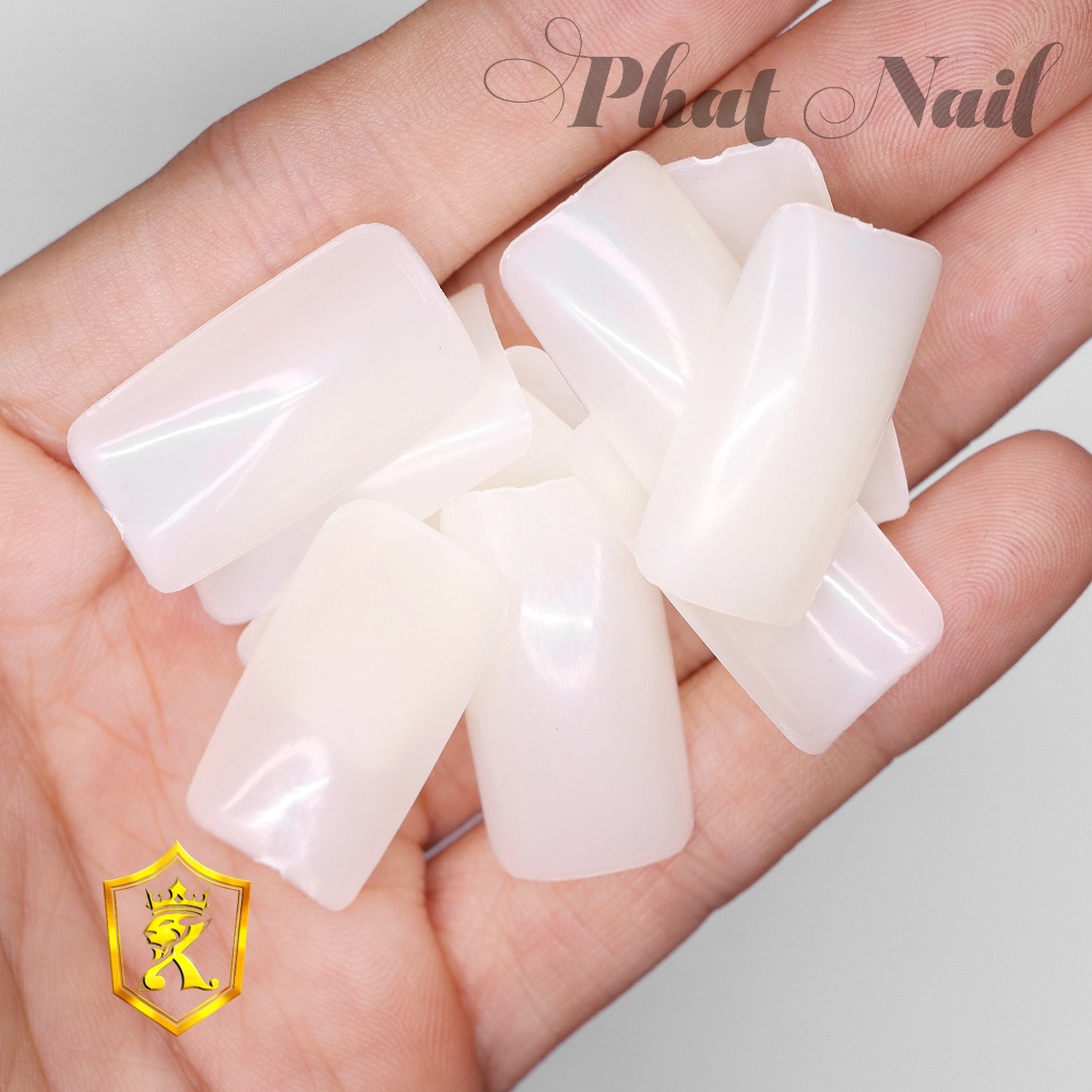Móng vuông to vẽ mẫu nail
