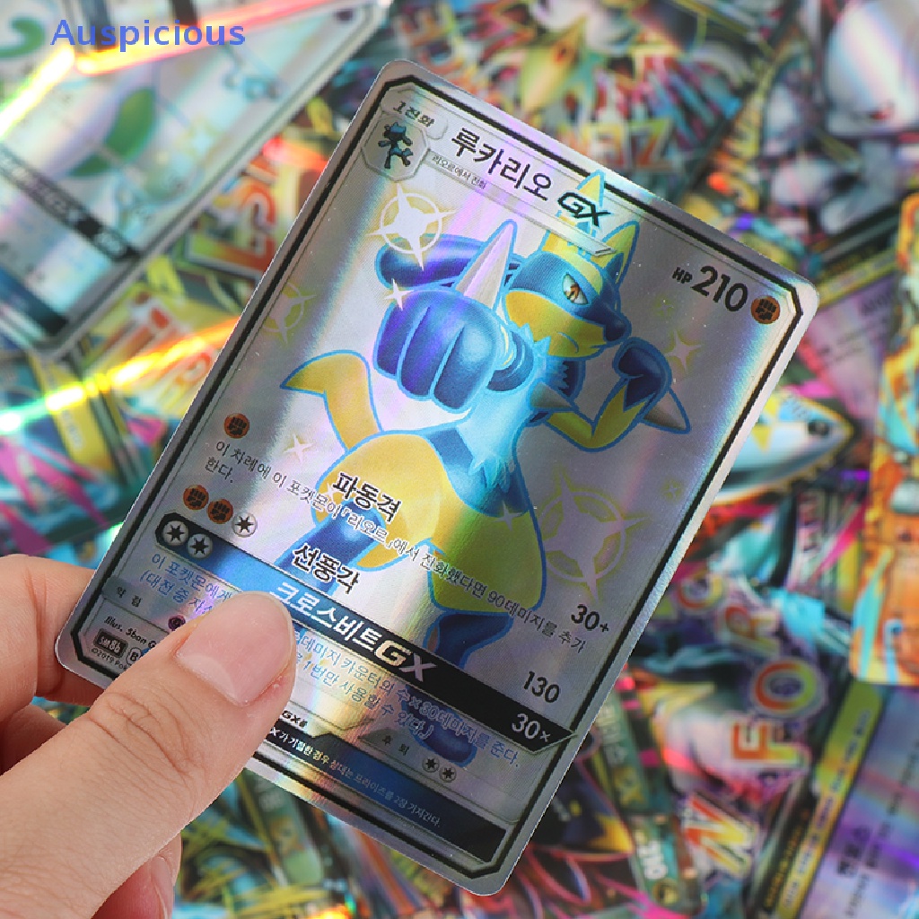 Bộ 100 / 120 Thẻ Bài Pokemon VSTAR Vmax GX Kiểu Hàn Quốc