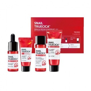 Bộ Kit 4 Sản Phẩm Phục Hồi Da Ốc Sên Some By Mi Snail Truecica Minisize