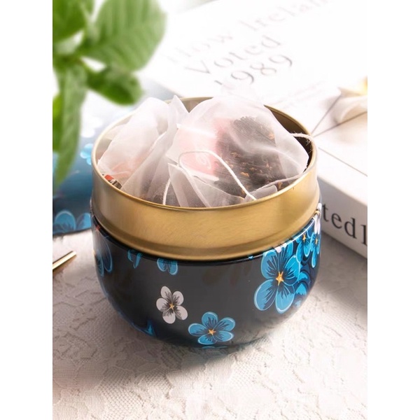 Trà túi lọc Trà ô long đào mật ô long đào hương lục trà dào mật trà ô long hoa quế trà phổ nhĩ hoa quế quà tặng