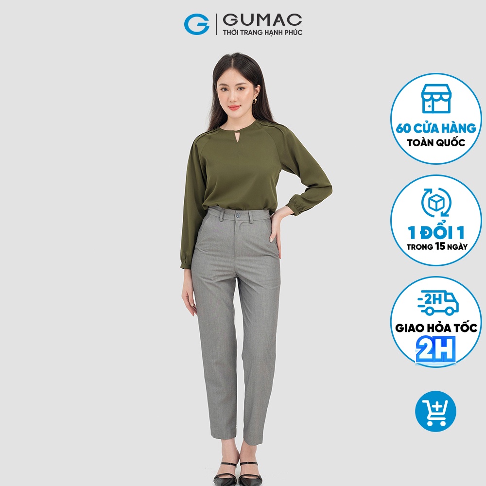 Quần tây cơ bản QC07044 thời trang GUMAC