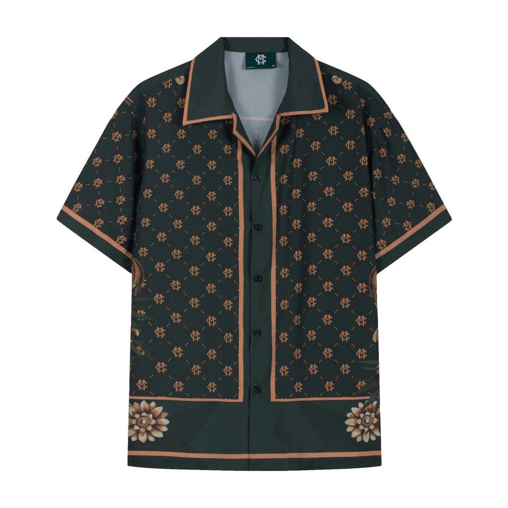 Áo sơ mi nam MIKENCO Damage tiger shirt
