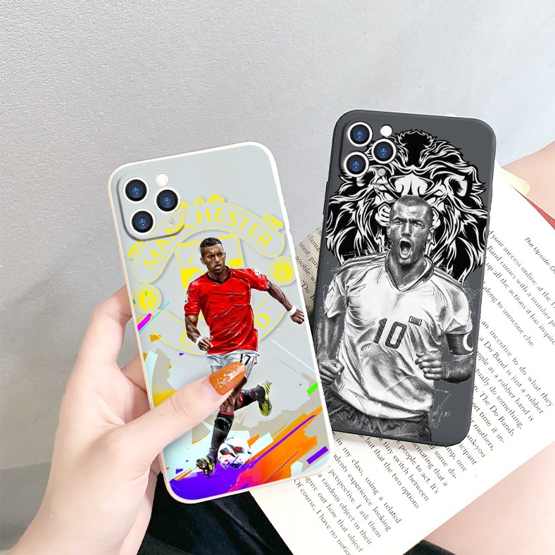 Ốp iphone cạnh vuông Bóng đá Mancheter.U bảo vệ cam 6/6splus/7/7plus/8/8plus/x/xr/xs/11/12/13/14/pro/max/plus/promax