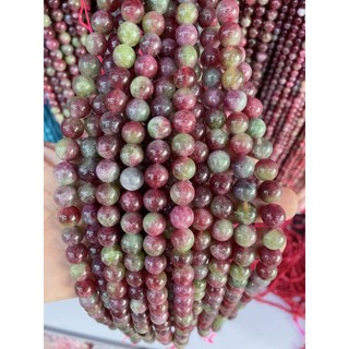 Chuỗi hạt đá tròn tự làm vòng tay 6 / 8 / 10mm