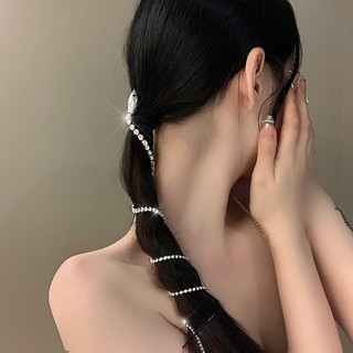 Kẹp tóc CHLINS hình rắn đính đá thời trang cho nữ