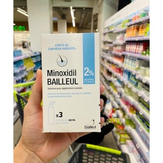 Xịt mọc tóc Minoxidil 2% và 5%