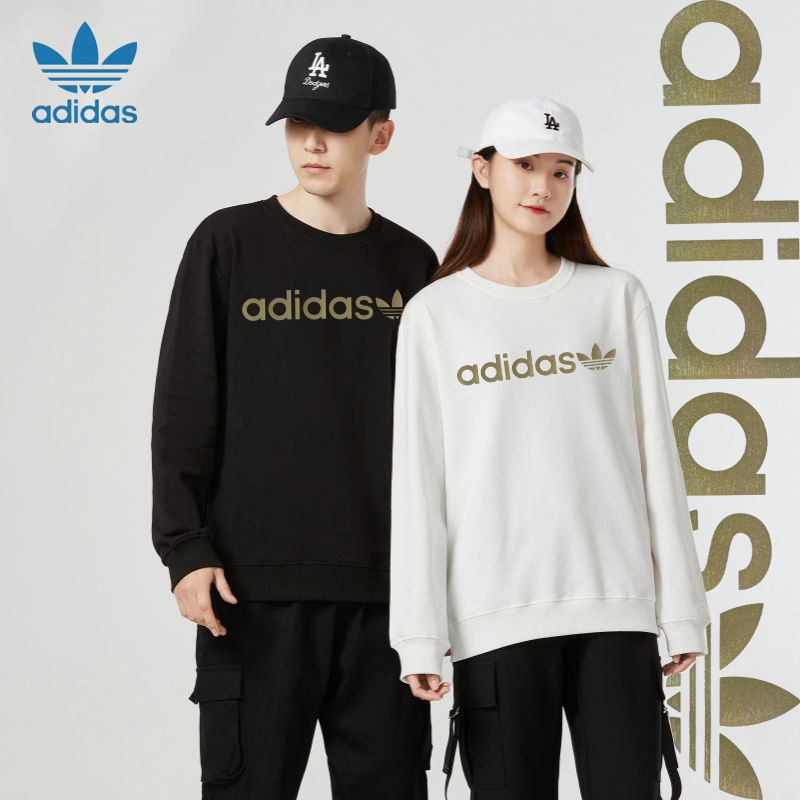 Áo sweater Thể Thao Adidas Vải cotton Nguyên Chất Cá Tính Cho Nam Và Nữ