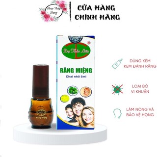 Tinh dầu sâu răng,sún răng,hôi miệng dạ thảo liên