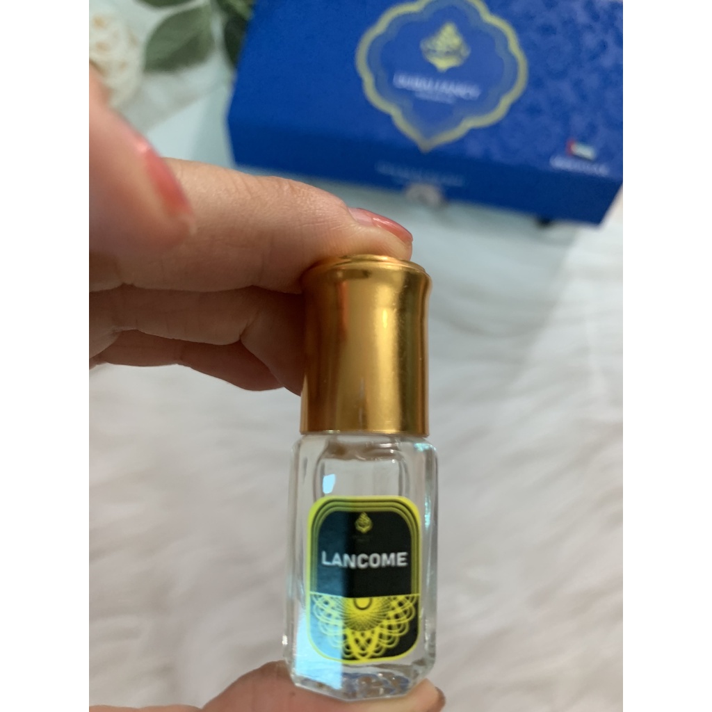 Tinh Dầu Nước Hoa DuBai Fancy mini dangj lăn 5ml .sét 5 chai lưu hương lâu