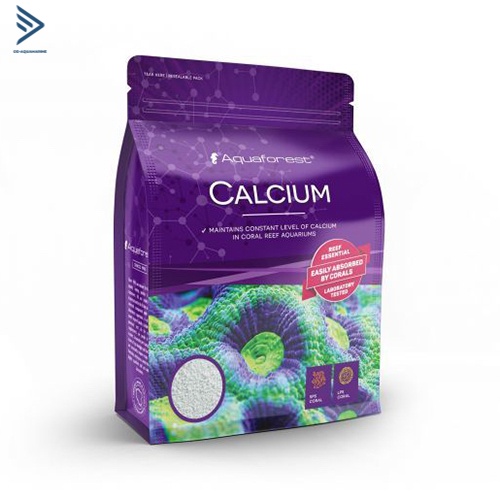 Chất bổ sung Ca cho bể cá biển và san hô dạng bột AF CALCIUM 850G  - AQUAFOREST