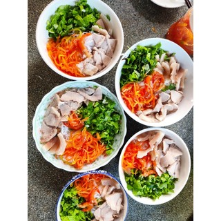 Đu đủ trộn tép mắm 500gr