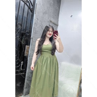 ĐẦM MAXI DÀI SẮC MÀU [TNT SHOP BIGSIZE 60KG 90KG]