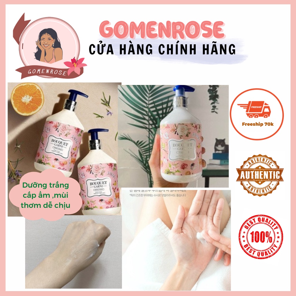 Sữa Dưỡng Thể Trắng Da BOUQUET GARNI FRAGRANCED LOTION bán chạy nhất Hàn Quốc 520ml