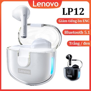 Tai Nghe Bluetooth Lenovo LP12 Không Dây Điều Khiển Cảm Tai nghe nhét tai chống nước