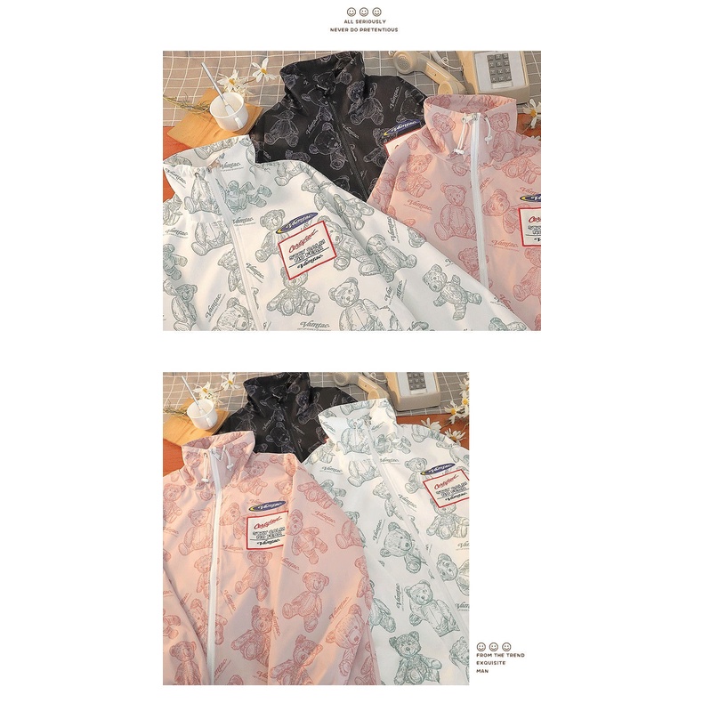 Áo khoác AOKANG chống nắng dáng rộng mỏng phong cách Hàn Quốc thời trang mới dành cho cả nam và nữ