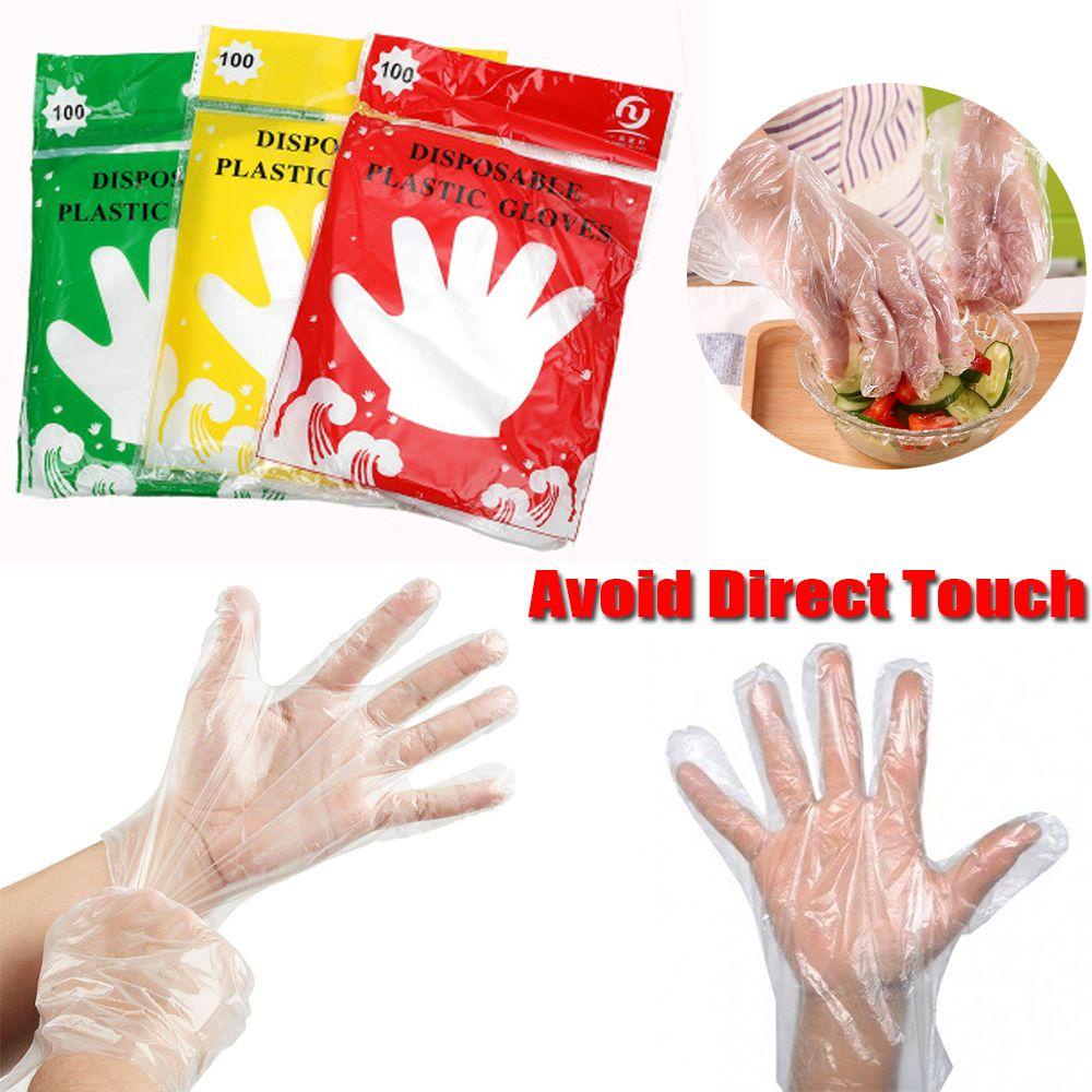 LONTIME Set 50 / 100 Găng Tay Dùng Một Lần An Toàn Tránh Chạm Trực Tiếp
