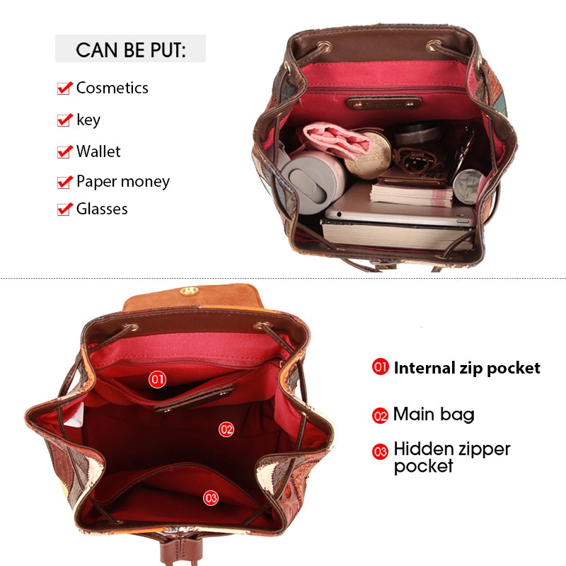 Ba Lô Da Thật In Hình Game Cobbler Legend