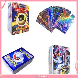 Bộ 95 thẻ bài GX + 5 thẻ MEGA Pokemon nhiều màu sắc