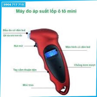Đồng hồ đo áp suất lốp điện tử