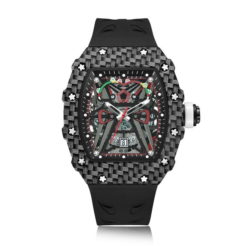 Richard FS Đồng Hồ Đeo Tay Thời Trang Phong Cách hip hop