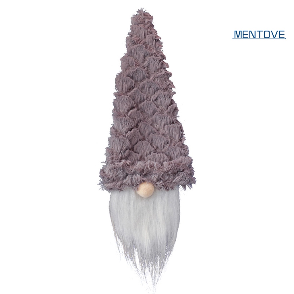 [MT] Vỏ Bọc Chai Rượu Vang Đa Năng Hình Ông Già Noel Không Khuôn Mặt Có Thể Tái Sử Dụng Trang Trí Tiệc Giáng Sinh