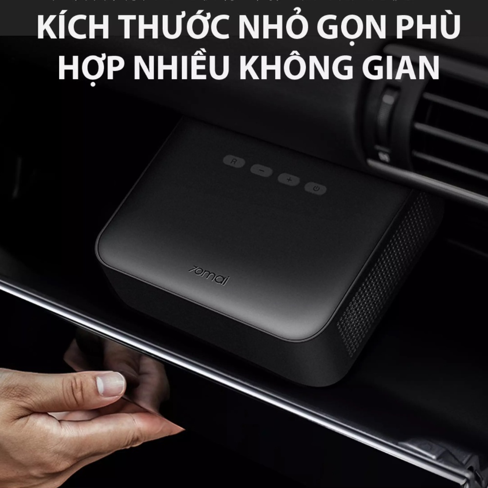 Máy Bơm Lốp Ô Tô Tự Động Xiaomi 70MAI Midrive TP03 Nhỏ Gọn Mini Bơm Khoẻ - 70mai Air Compressor Lite - Bảo Hành 12 Tháng