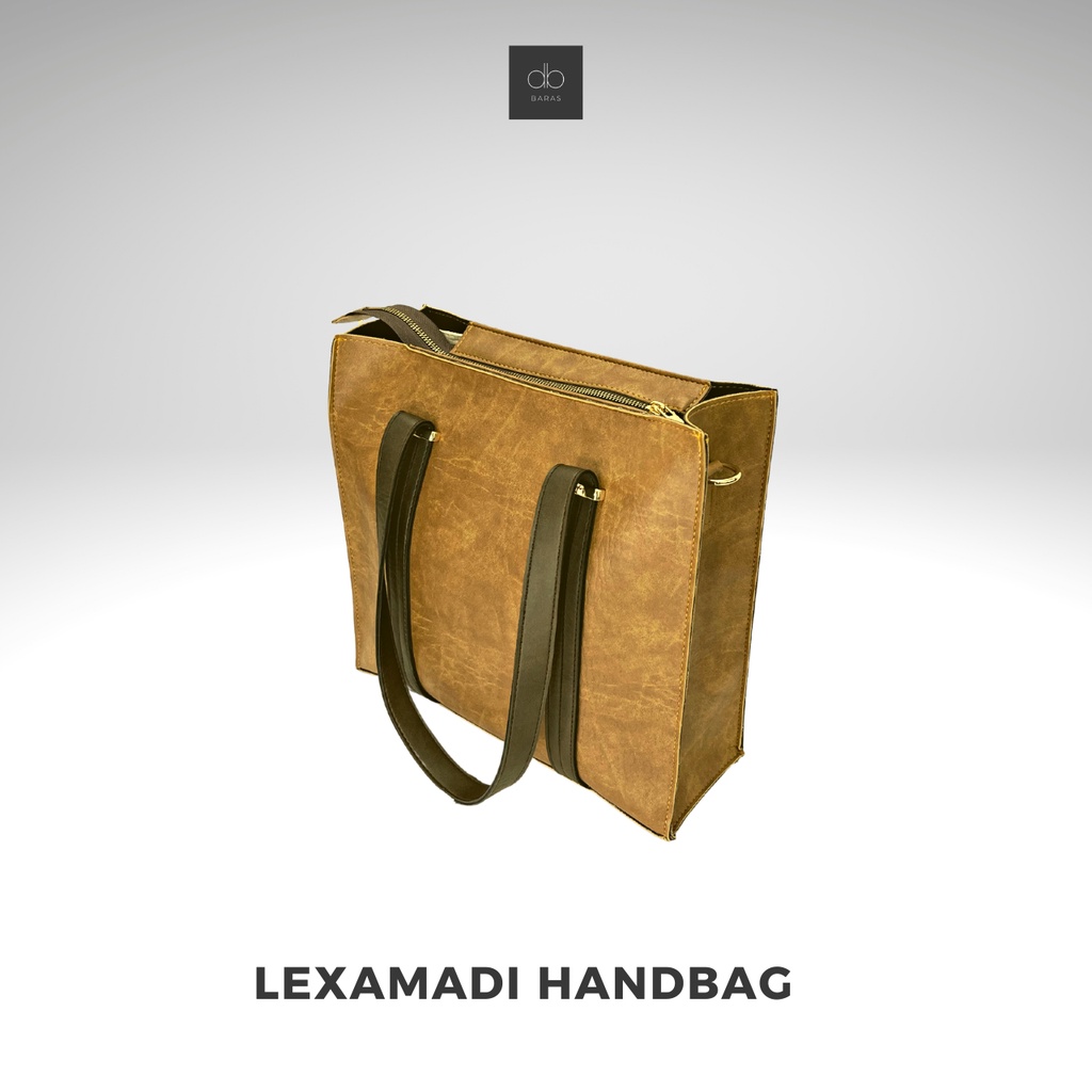Túi xách da nữ thời trang màu Bò tươi - Lexamadi Handbag - Túi xách đeo vai