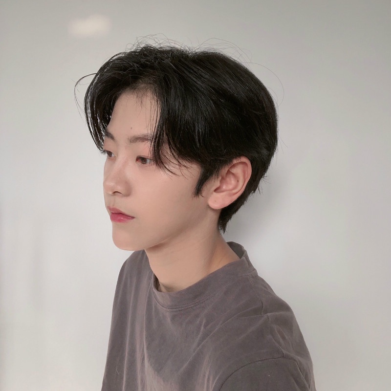 Tóc Giả Ngắn Thẳng Sợi Hóa Học Phong Cách Nhật Hàn Cho Nam