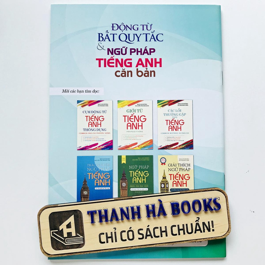 Sách - Động từ bất quy tắc và Ngữ pháp Tiếng Anh căn bản